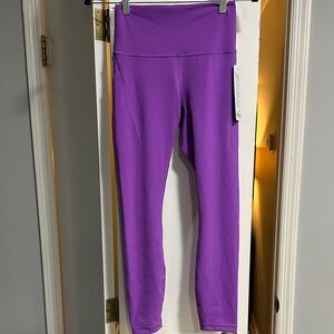Lululemon Wunder Train HR Tight 25”- Size 6- NWT